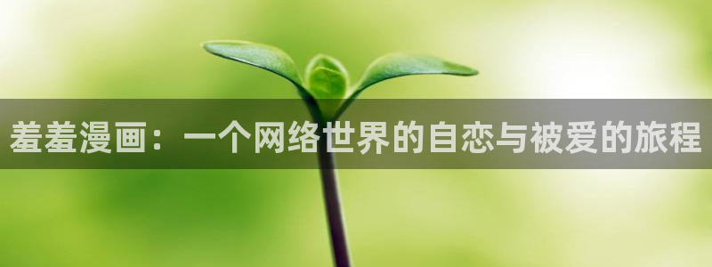 bl韩漫动漫：羞羞漫画：一个网络世界的自恋与被爱的旅程